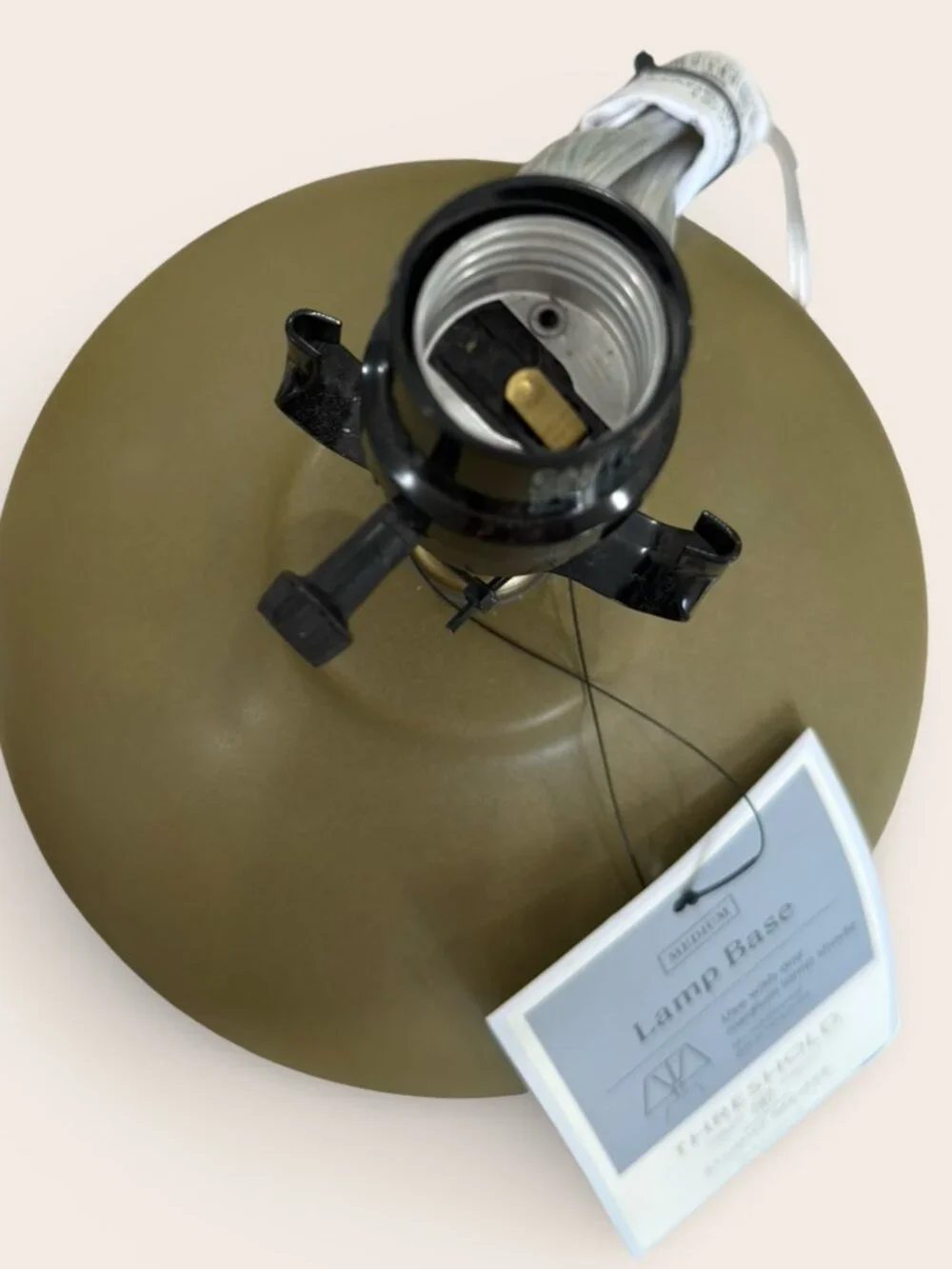 Studio McGee ceramic lamp